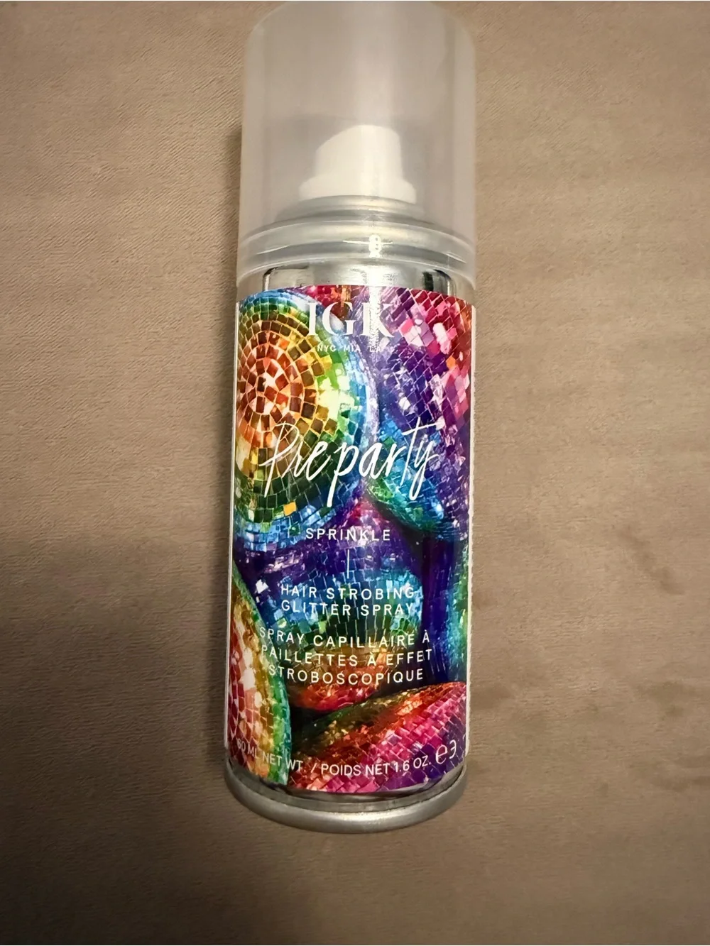 IGK Preparty Multicolor Sprinkle Hair Glitter Spray 1.6 oz